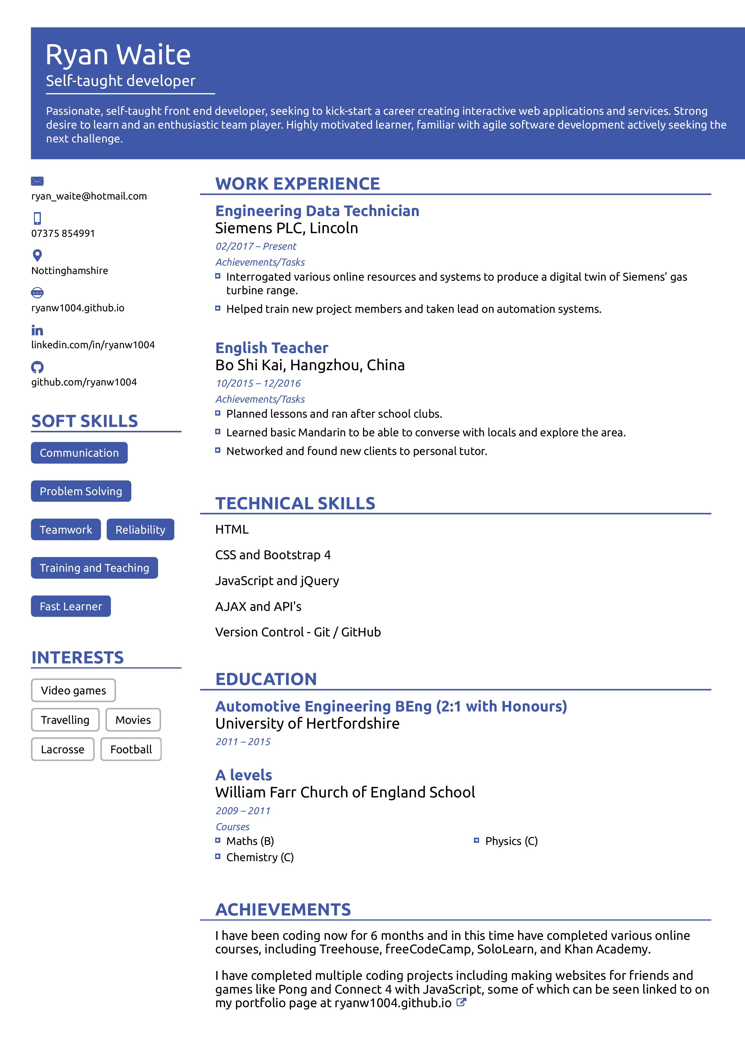 Resume